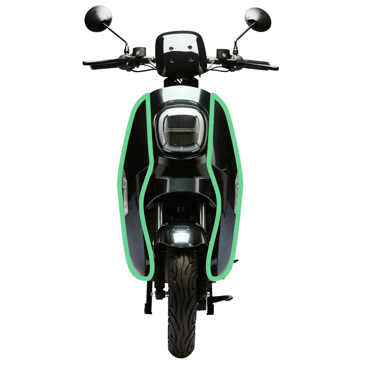 Kåpa framsida stor | Vässla Scooter