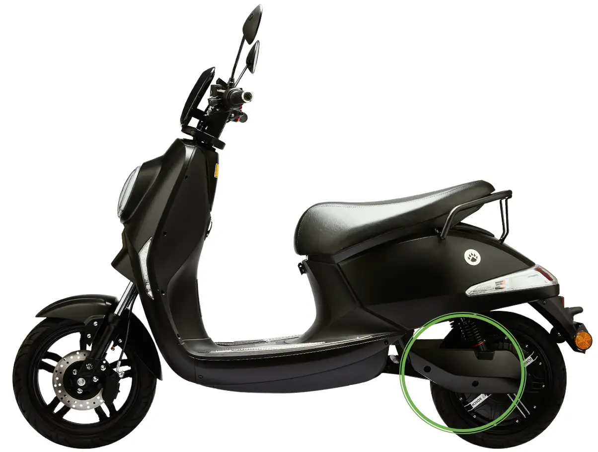 Kåpa Bak Sving Droite | Vässla Scooter (Vässla 2)