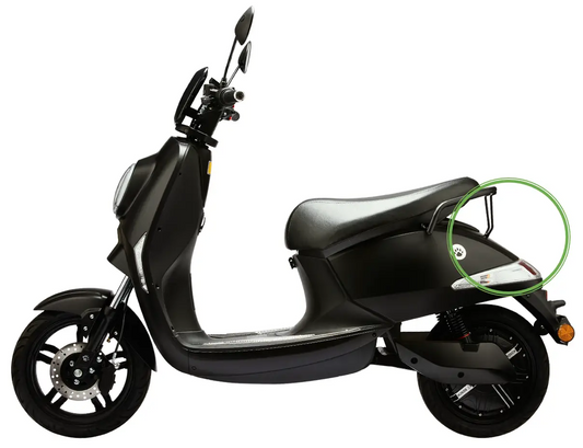 Kåpa bak mitten | Vässla Scooter