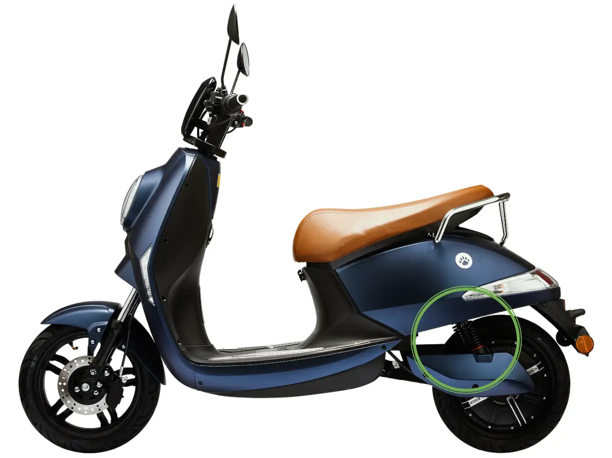 Bakre Stötdämpare | Vässla Scooter (Vässla 2)